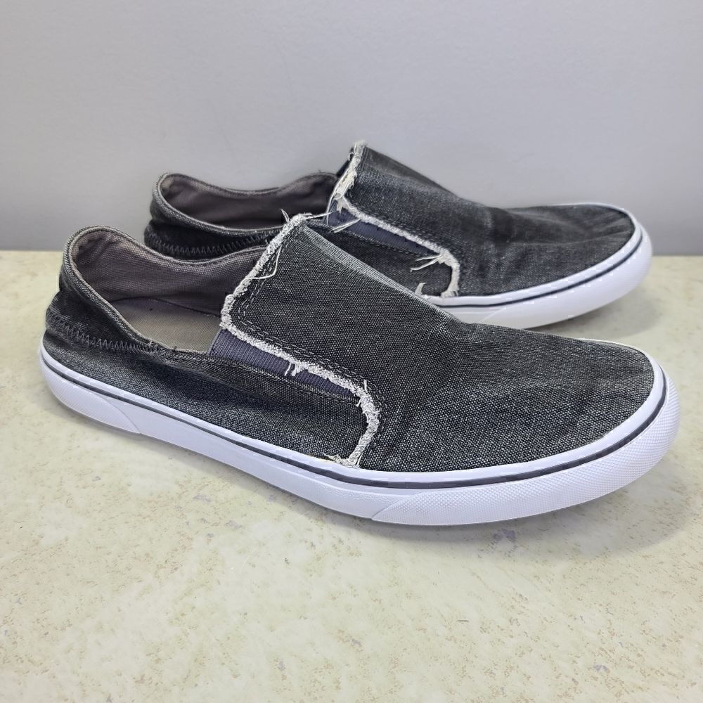 Eddie Bauer Slip On Denim Sneakers 11